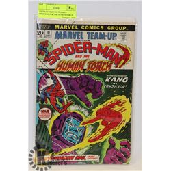VINTAGE MARVEL TEAM UP SPIDERMAN & THE HUMAN TORCH