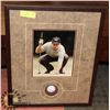 Image 1 : MIKE WEIR FRAMED GOLF PICTURE WITH INSET GOLF