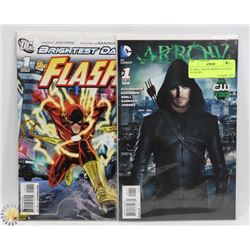 FLASH #1 GREEN ARROW #1COMICS TV SHOWS