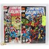 Image 1 : INFINITY GAUNTLET #2, #3 COMICS