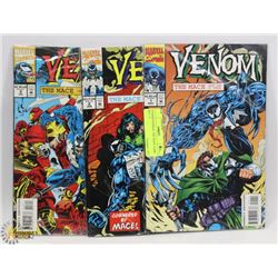 VENOM FUNERAL THE MACE COMIC SET 1-3