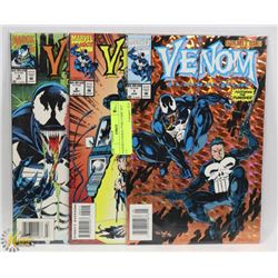 VENOM FUNERAL PYRE COMIC SET 1-3