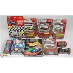 FLAT OF 10 COLLECTORS DIE CAST CARS