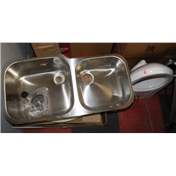 ST STEEL KITCHEN SINK SOLD WITH CERAMIC