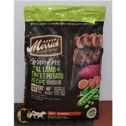 MERRICK DOG FOOD REAL LAMB & SWEET POTATO RECIPE