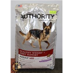 AUTHORITY DOG FOOD TURKEY & CHICKPEA 30 LBS,