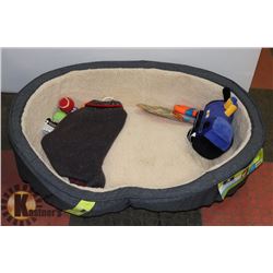 NEW ORTHOPEDIC DOG CUDDLER BED X-LARGE 28X40 W/