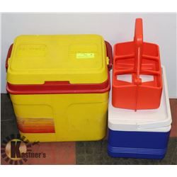 FORMULA SHELL COOLER, IGLOO COOLER & GATORADE
