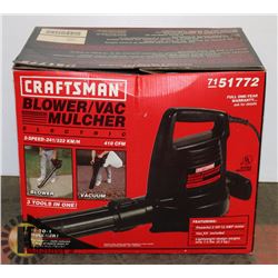 CRAFTSMAN BLOWER/VAC/MULCHER