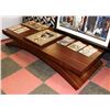 Image 1 : BOUTIQUE TIGER WOOD STYLE LARGE COFFEE TABLE