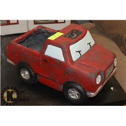 SOLAR LIGHT PICK UP TRUCK PLANTER 40.5X22.5X22.5CM