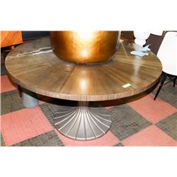 BOUTIQUE 2 TONE ROUND KITCHEN TABLE. FURNITURE