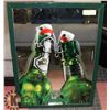 Image 1 : BEER BOTTLES MIRROR 26.5" X 19.5"