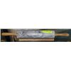 Image 1 : MARBLE ROLLING PIN ON WOOD BASE