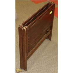 VINTAGE WOOD FOLDING TABLE