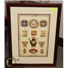 Image 1 : 23X31 ORNATE CHINA DISH FRAMED PRINT.