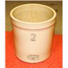 Image 1 : 2 GALLON MEDALTA CROCK