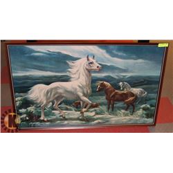 WILD HORSE PRINT 25.5" X 41.5"
