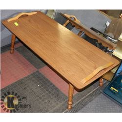 WESTERN STYLE COFFEE TABLE.