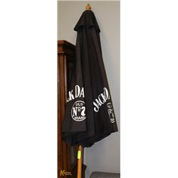 JACK DANIELS PATIO UMBRELLA.