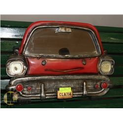 VINTAGE THEME AUTO WALL MIRROR.