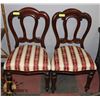 Image 1 : 2 SOLID WOOD VINTAGE CHAIRS