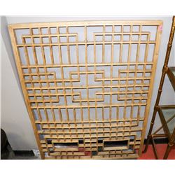 BOUTIQUE SOLID WOOD WALL HANGING. FURNITURE