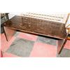 Image 1 : BOUTIQUE DESIGNER 2 TONE COFFEE TABLE.