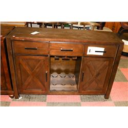 WOOD TONE SIDEBOARD - ON CHOICE