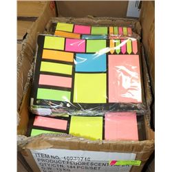 CASE OF FLUORESCENT PAPER