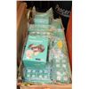 Image 1 : BOX OF CRYSTAL GLASS BOTTLES