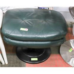LEATHER OTTOMAN