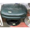 Image 1 : LEATHER OTTOMAN