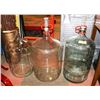 Image 1 : LOT OF 3 WINE MAKING CARBOYS