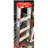 Image 1 : 4FT WERNER ALUMINUM STEP LADDER.