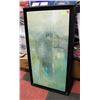 Image 1 : ABSTRACT FRAMED CANVAS PICTURE.