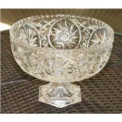 PINWHEEL CRYSTAL BOWL