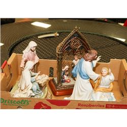 LOT OF 3 PORCELAIN RELIGIOUS FIGURES