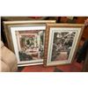 Image 1 : LOT OF 2 ASSORTED GOLD TONE FRAMED PICTURES