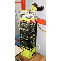RYOBI 18 V GRASS WHIP, LEAFBLOWER, DRILL BATTERY