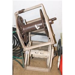 LOT OF 2 HOSE REELS