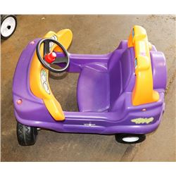 LITTLE TIKES CAR PURPLE & YELLOW