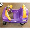Image 1 : LITTLE TIKES CAR PURPLE & YELLOW