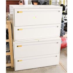 2 MED FILING STEEL CABINETS-2 DRAWERS