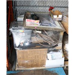 PALLET OF UNCLAIMED MERCHANDISE