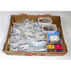 BOX OF ASSORTED RICHELIEU MACHINE BOLTS-20 PKGS