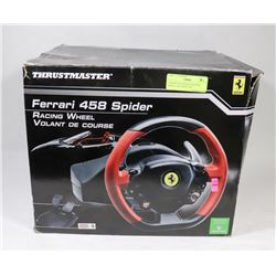 FERRARI 458 SPIDER STEERING WHEEL FOR XBOX ONE.