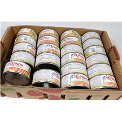 22 CANS OF FLAKED LIGHT TUNA IN TOMATO SAUCE