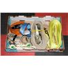 Image 1 : LOT OF ASSORTED STRAPS-HEAVY DUTY RATCHET STRAP