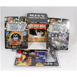 LOT OF KISS COLLECTIBLES.